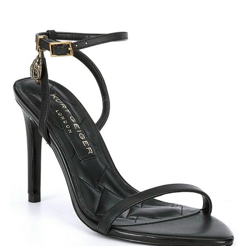 Kurt Geiger Black Stiletto Heels Elegant Design